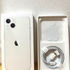 iPhone13 箱/ケーブル/ステッカー