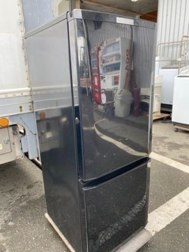 福岡市内配送無料　三菱 2ドア冷蔵庫（146L） MR-P15Z-B サファイアブラック