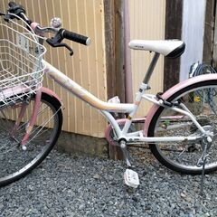 ペシェ（PECHE）子供用　２４インチ　６段変速　サイクリング