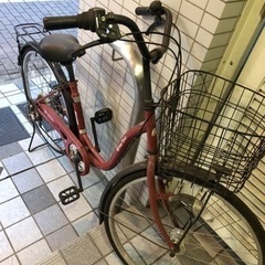 引き取り限定　ギア付き自転車0円(取引者決定)