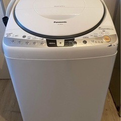 洗濯乾燥機8kg パナソニッ 2016年製
