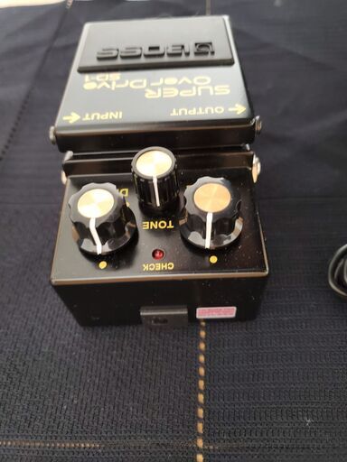 3点セット　①BOSS エフェクター SD-1-4A SUPER OverDrive 40th Anniversary ②vox アンプ Pathfinder 10 ③エフェクターに使用できる電源アダプター PSA-100S 付属