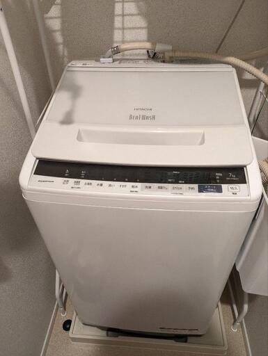 値下げ！！日立　全自動洗濯機　7Kg