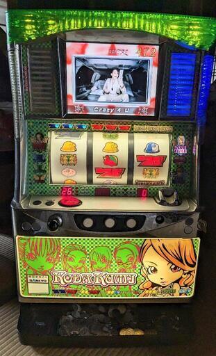 パチスロ実機 パチスロ 実機　倖田來未　スロット　家庭用電源　メダル付き　鍵