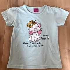 120cm Tシャツ　ミントグリーン　マリーちゃん