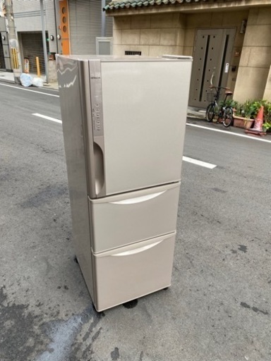 ‍♀️☘️大阪市内配達設置無料‍♀️日立冷蔵庫自動製氷機付き真空チルド２６５L保証有り