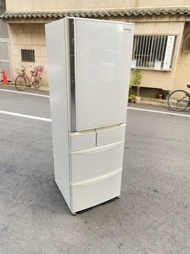 ‍♀️☘️大阪市内配達設置無料‍♀️パナソニック冷蔵庫自動製氷機付き４２６L保証有り
