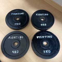 fighting road プレート　5.0kg×4枚