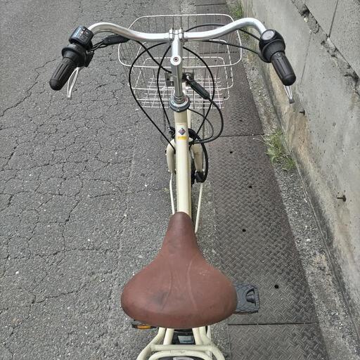 R5082 電動アシスト自転車 2016年ブリヂストン ステップクルーズe 充電