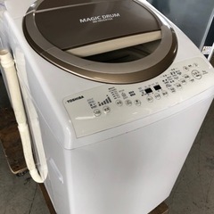 福岡市内配送設置無料 東芝 TOSHIBA AW-9V3M（T） [たて型洗濯乾燥