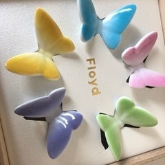 Floyd(フロイド) バタフライ 箸置き5個セット　木箱入り　...