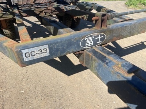 冨士トレーラー GC33 コンバイン用 3トン ダブルタイヤ