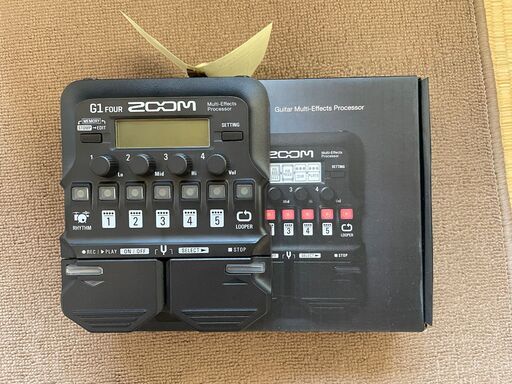 ZOOM ( ズーム ) G1 FOUR ギター用マルチエフェクター