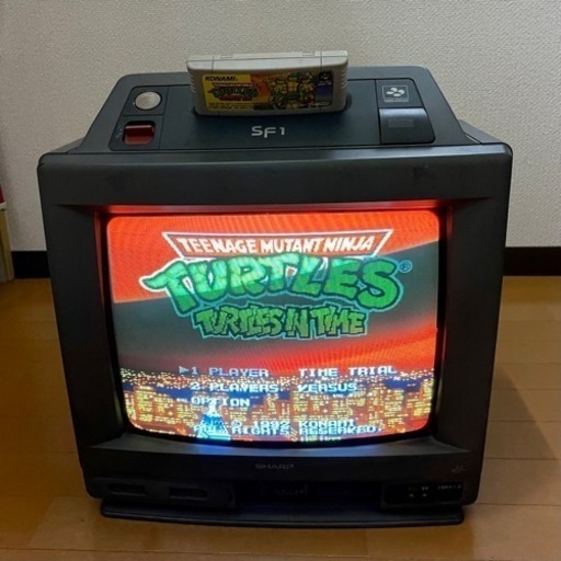 取引中】SHARPスーパーファミコン内蔵テレビ14インチ