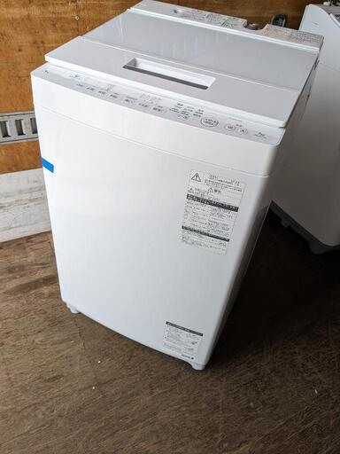 市内配送無料！　東芝 7kg 全自動洗濯機 AW-7D7 2019年製 クリスタルドラム