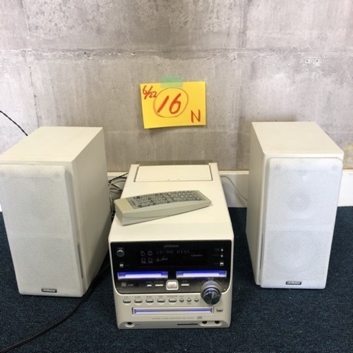 北海道旭川市 Victor ビクター UX-w500 RM-SUXW500-S コンポ 中古 マイクロ テープ／CD／ＷＭＤ/FM/AM/ リモコン付き カセット 動作確認済み 現状品 白 北海道旭川市 Victor ビクター UX-w500 RM-SUXW500-S コンポ 中古