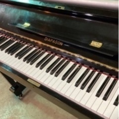 【ネット決済・配送可】アップライトピアノ　88鍵盤　値下げ！！