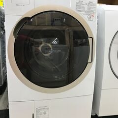 【引取限定】東芝　TW-127X7R  ﾄﾞﾗﾑ式洗濯機　19年...