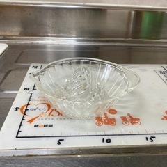 レモン搾り器　ガラス　昭和レトロ