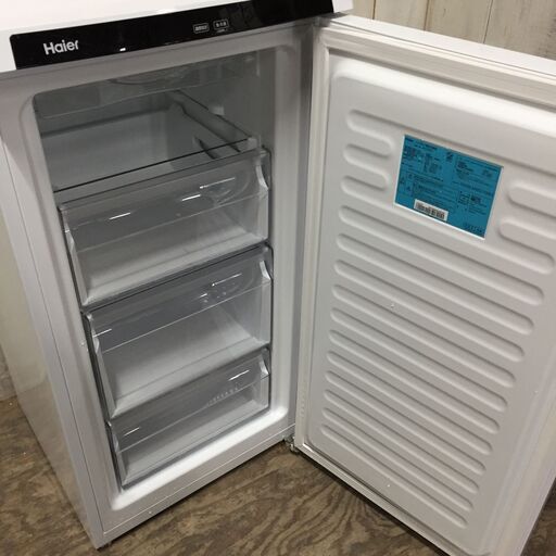 7/16終 2021年製 直冷式 1ドア冷凍庫 102L ホームフリーザー JF-NU102C 菊E