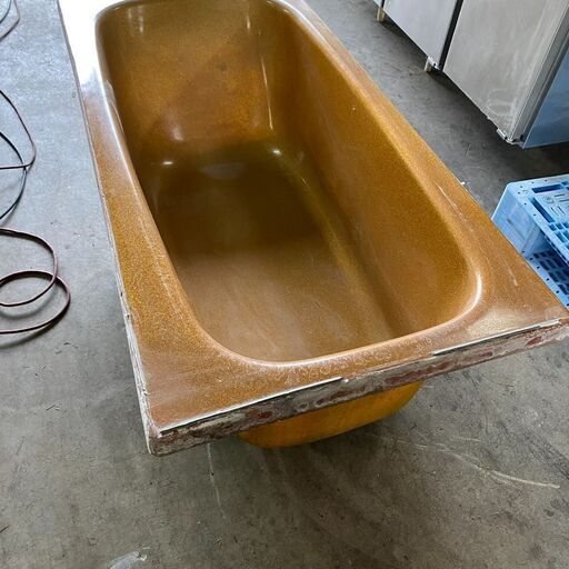 風呂桶 ゴールド 1525×745×455 - バス用品 