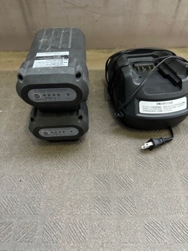 アイリスオーヤマ　高圧洗浄機用バッテリー2個セット