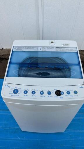 超高年式2021年Haier製超高年式美品洗濯機5.5kg