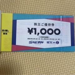 ビレバン　11000円分優待券