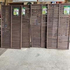 ルーバーラティス　4枚セット