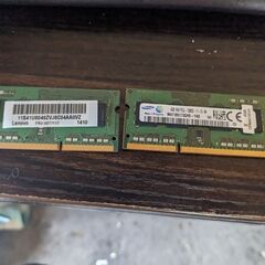 PC3L-12800Sメモリ－4GB×2　中古