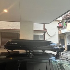 E12ノート■inno■ルーフステー、ルーフボックスセット！■