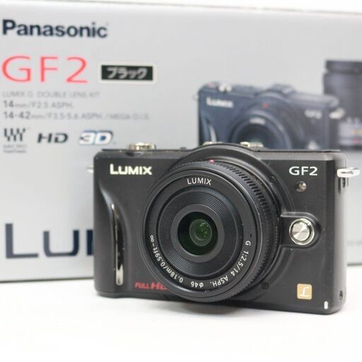 277)パナソニック デジタル一眼カメラ LUMIX DMC-GF2 ルミックス Panasonic