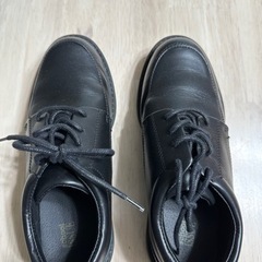 黒革靴（22.5cm 子供用）