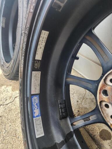 RAYS　グラムライツ57G　15インチ　タイヤホイールセット
