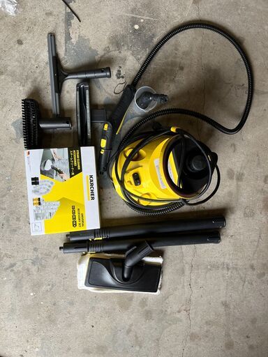 KARCHER (ケルヒャー) スチームクリーナー イエロー
