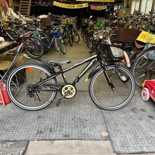 【3500】子供車　ブリヂストン　24インチ  7,200円（防犯・税込）