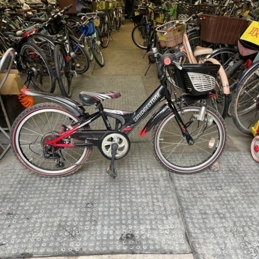 【3492】子供車　ブリヂストン　20インチ 9,400円（防犯・税込）
