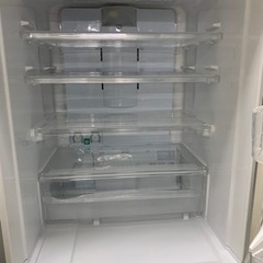 SHARP SJ-WA35W S 冷蔵庫 350L 3ドア 両開き