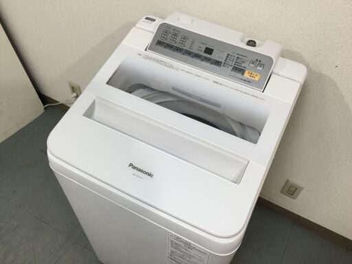 （10/1受渡済）JT7000【Panasonic/パナソニック 7.0㎏洗濯機】美品 2017年製 NA-FA70H3 家電 洗濯 全自動洗濯機 簡易乾燥機能付