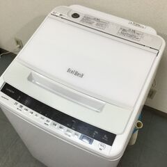 9/1受渡済)JT6862【HITACHI/日立 8.0㎏洗濯機】美品 2019年製