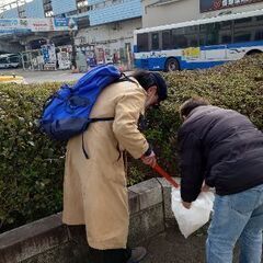 古河市内の駅前・公園周辺の清掃活動を展開してます！