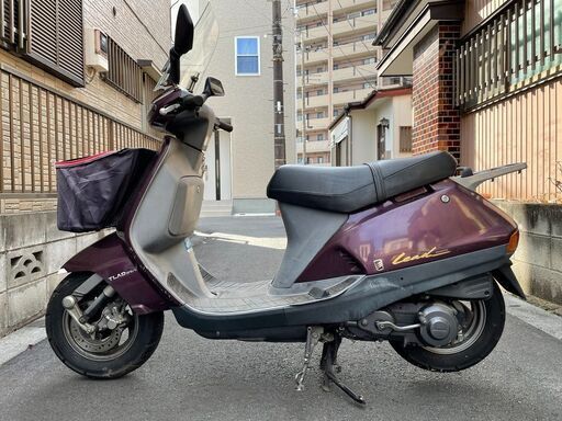 リード90 実働 カゴ フロントスクリーン 自賠責付き