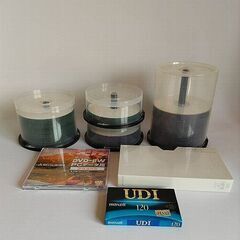 【未使用】CDROM  DVDROM　ビデオテープ　カセットテー...