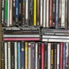 大量の洋楽CD