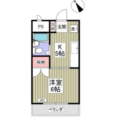  👼【初期費用8万円】で入居可能！👼北坂戸駅の画像