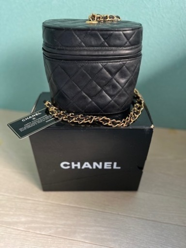 正規品CHANEL シャネル フリンジ バニティバッグ