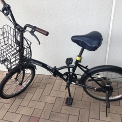 PROGRESS 折りたたみ自転車 バスケット付き　引き取り希望 PROGRESS 折りたたみ自転車 バスケット付き引き取り希望
