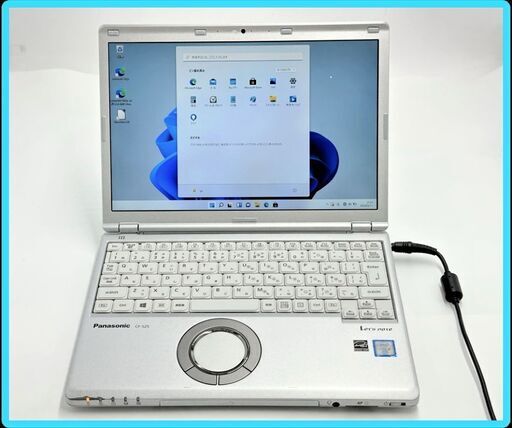送料無料 日本製 ノートパソコン Panasonic CF-SZ5PFFVS 中古良品 第6世代Core i5 4GB 高速SSD LTE 無線 Bluetooth カメラ Win11 Office