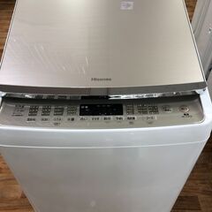 ｱｳﾄﾚｯﾄ品  10.0kg 全自動洗濯機　Hisense  ...