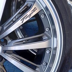 20インチアルミ プログレス タービン 20×8J ＋38 4本セット